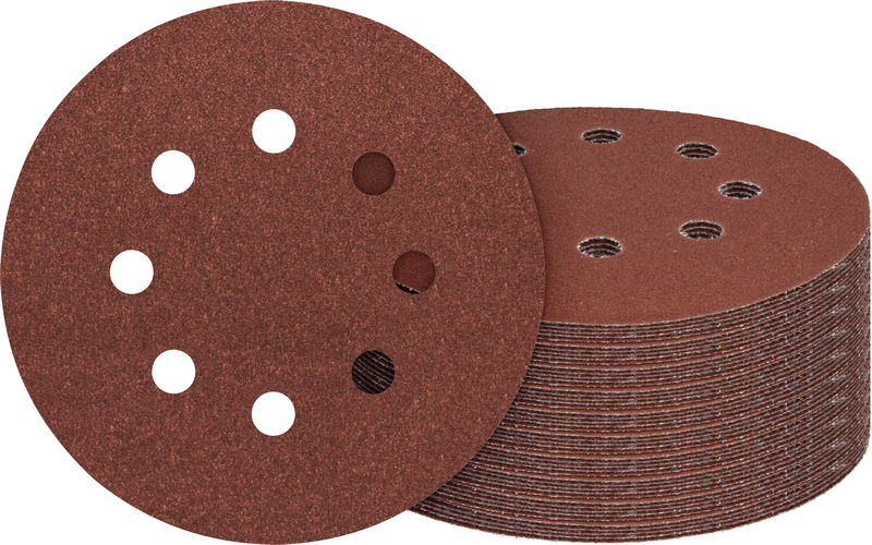 Bosch C430 Schleifblatt 125 mm gemischte Körnungen Packung. Produktbild